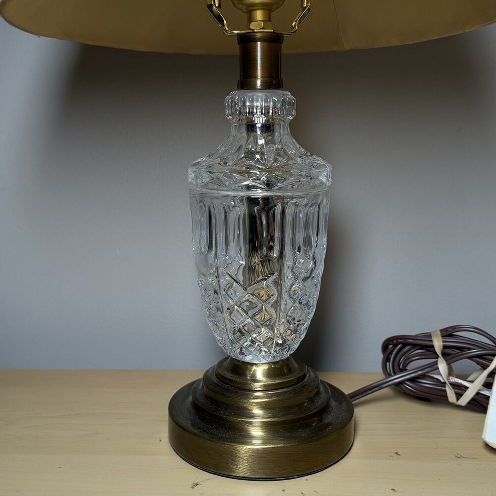 Dale Tiffany Lincolndale Crystal Accent Lamps Crystal Collection GT70421 Set Of2 - Picture 4 of 8